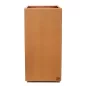 G21 Corten Square virágláda, 50 x 100 x 50 cm