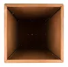 G21 Corten Square virágláda, 50 x 100 x 50 cm