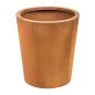 G21 Corten Round virágláda, 45 x 50 cm
