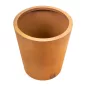G21 Corten Round virágláda, 45 x 50 cm