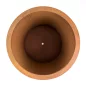 G21 Corten Round virágláda, 45 x 50 cm