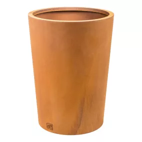 G21 Corten Round virágláda, 55 x 75 cm