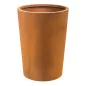 G21 Corten Round virágláda, 55 x 75 cm