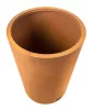 G21 Corten Round virágláda, 55 x 75 cm