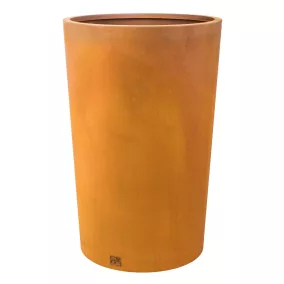 G21 Corten Round virágláda, 65 x 100 cm
