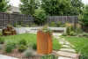 G21 Corten Square virágláda, 30 x 60 x 30 cm