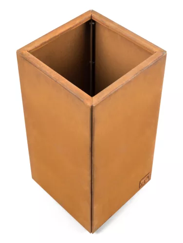 G21 Corten Square virágláda, 30 x 60 x 30 cm