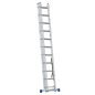 G21 háromrészes létra 7,6 m 3x11 létrafok - 2. osztály