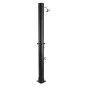 Napelemes zuhany G21 Raven 40 l, fekete