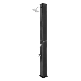 Napelemes zuhany G21 Ruby 40 l, fekete