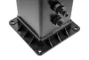 Napelemes zuhany G21 Ruby 40 l, fekete