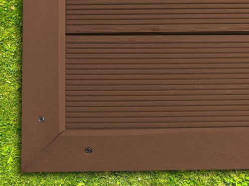 G21 élzáró, cseresznye 4,5 x 4,5 x 300 cm, WPC