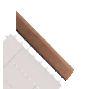   G21 Cseresznye átvezető profil a WPC burkolócsempékhez, 38,5 x 7,5 cm sarok (jobb)
