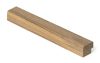 G21 záróprofil akusztikus panelhez, teak színben