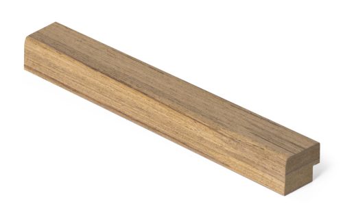 G21 záróprofil akusztikus panelhez, teak színben