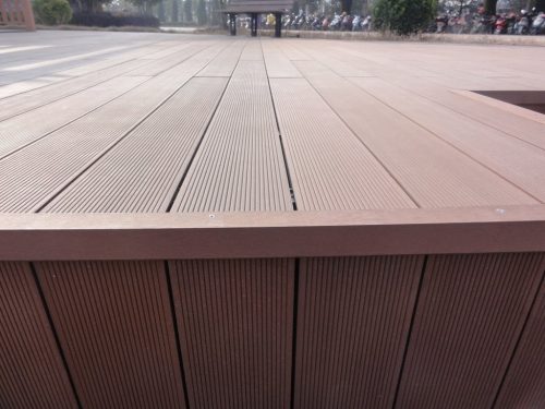 G21 kültéri burkolólap, 2,5 x 14,8 x 300 cm, Dark Wood, WPC