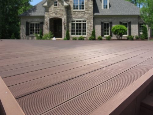 G21 kültéri burkolólap, 2,5 x 14,8 x 300 cm, Dark Wood, WPC