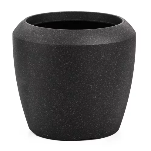 G21 Coal Round virágcserép 33,5 x 33,5 x 30,5
