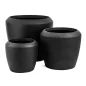 G21 Coal Round virágcserép 33,5 x 33,5 x 30,5