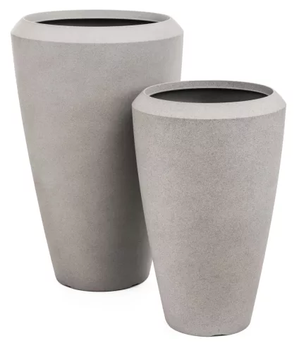G21 Cement Oval virágcserép 55 x 55 x 86,3