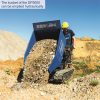 Scheppach DP 5000 - hernyőtalpas szállítógép hidraulikus billenéssel és 500 kg-os terheléssel