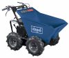 Scheppach DP 3000 - kerekes 4 x 4 meghajtású minidömper mechanikus billenéssel és 300 kg-os terheléssel