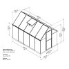 Palram - Canopia Multiline 6x10