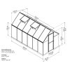 Palram - Canopia Multiline 6x12