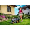 Riwall PRO RALM 4640 SPi - akkumulátoros önjáró fűnyíró szénkefe nélküli motorral 4 az 1-ben, 40 V (akku és töltő nélkül)