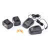 Riwall PRO RALM 3820 set - akkus fűnyíró 20V s szénkefe nélküli motorral (2 db 4Ah akkuval és töltővel)