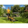 Riwall PRO RALM 3820 set - akkus fűnyíró 20V s szénkefe nélküli motorral (2 db 4Ah akkuval és töltővel)