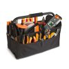 Handy Nyitott szerszámos táska fém fogantyúval - 420 x 220 x 310 mm (10228)