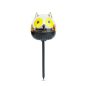 LED-es szolár lámpa - bagoly - hidegfehér - sárga - 150 x 50 x 50 mm