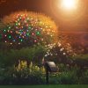 Garden of Eden LED-es szolár fényfüzér - 50 db színes LED - 2 funkció - 5+2 m (11242) (Outlet)