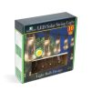 Garden of Eden Szolár LED fényfüzér - villanykörte design - 30 LED - 180 cm (11742)