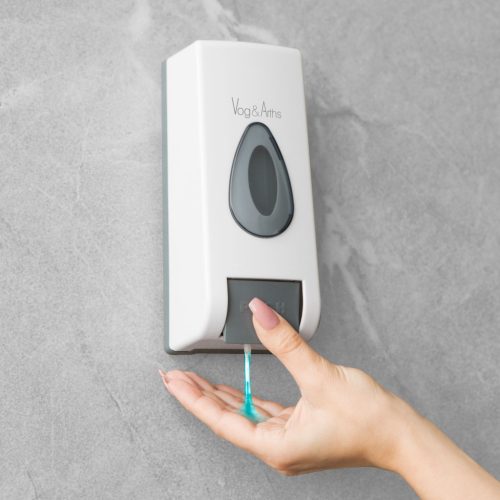 Vog und Arths Szappanadagoló - kézzel működtethető - 350 ml - fali - fehér (51119A) (Outlet)