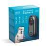 delight Smart Wi-Fi-s videó kaputelefon - akkumulátoros, 12V - MicroSD, FHD, PIR - fekete