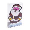 Family LED-es PVC ablakdekor - mikulás - 27 x 17 cm - 3 x AAA