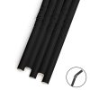 Globiz Papír szívószál - fekete - 190 x 4,5 mm - 150 db / csomag