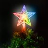 Family Christmas Karácsonyi LED-es csillag csúcsdísz - 10 LED - 15 cm - RGB - 2 x AA (58034) (Outlet)