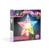 Family Christmas Karácsonyi LED-es csillag csúcsdísz - 10 LED - 15 cm - RGB - 2 x AA (58034) (Outlet)