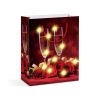 Family Ajándéktasak - 10 melegfehér LED, papír - 265 x 127 x 330 mm - 4 féle / csomag
