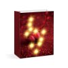 Family Ajándéktasak - 10 melegfehér LED, papír - 265 x 127 x 330 mm - 4 féle / csomag