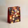 Family Ajándéktasak - 10 melegfehér LED, papír - 265 x 127 x 330 mm - 2 féle / csomag 58324