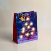 Family Ajándéktasak - 10 melegfehér LED, papír - 265 x 127 x 330 mm - 4 féle / csomag 58328