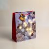 Family Ajándéktasak - 10 melegfehér LED, papír - 265 x 127 x 330 mm - 4 féle / csomag 58328