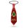 FamilyChristmas Karácsonyi nyakkendő - piros glitteres - 41 x 11 cm