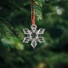FamilyChristmas Karácsonyi dísz - akril jégkristály szett - 6 db / csomag