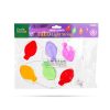 Family Karácsonyi LED-es fényfüzér - gél ablakmatrica - 6 LED - 2 x AA