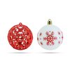 FamilyChristmas Karácsonyfadísz szett - gömbdísz - 6 cm - 12 db / szett